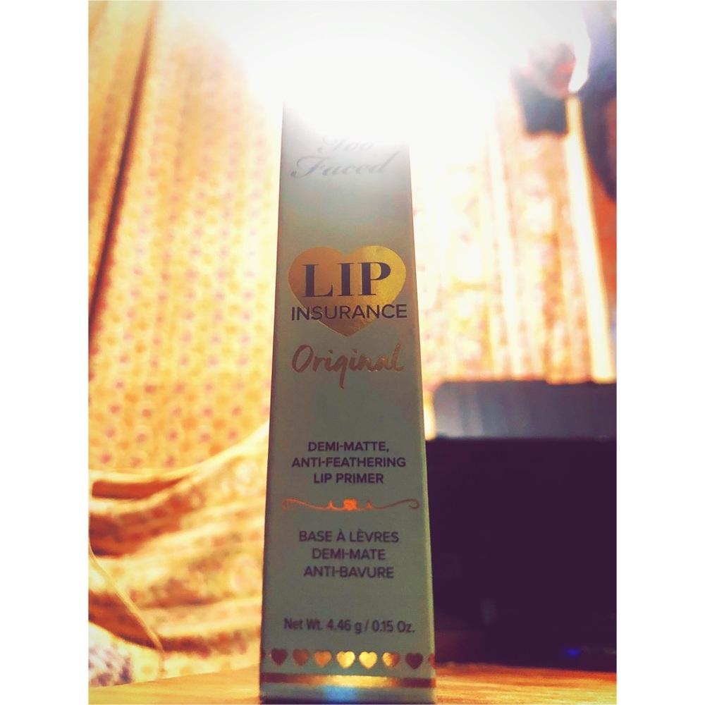 3/$15 Too Faced Original Lip Insurance NWT